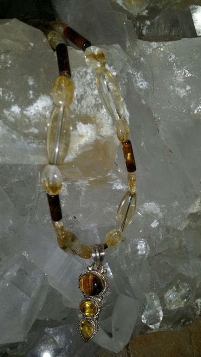 Tigers Eye Cats Eye Citrine